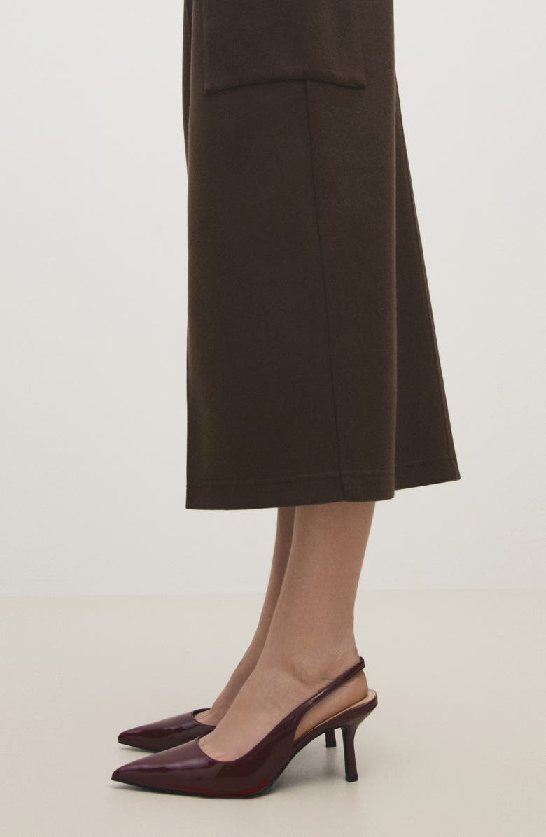 MANGO Pointed Toe Slingback Pump, Alternate, color,