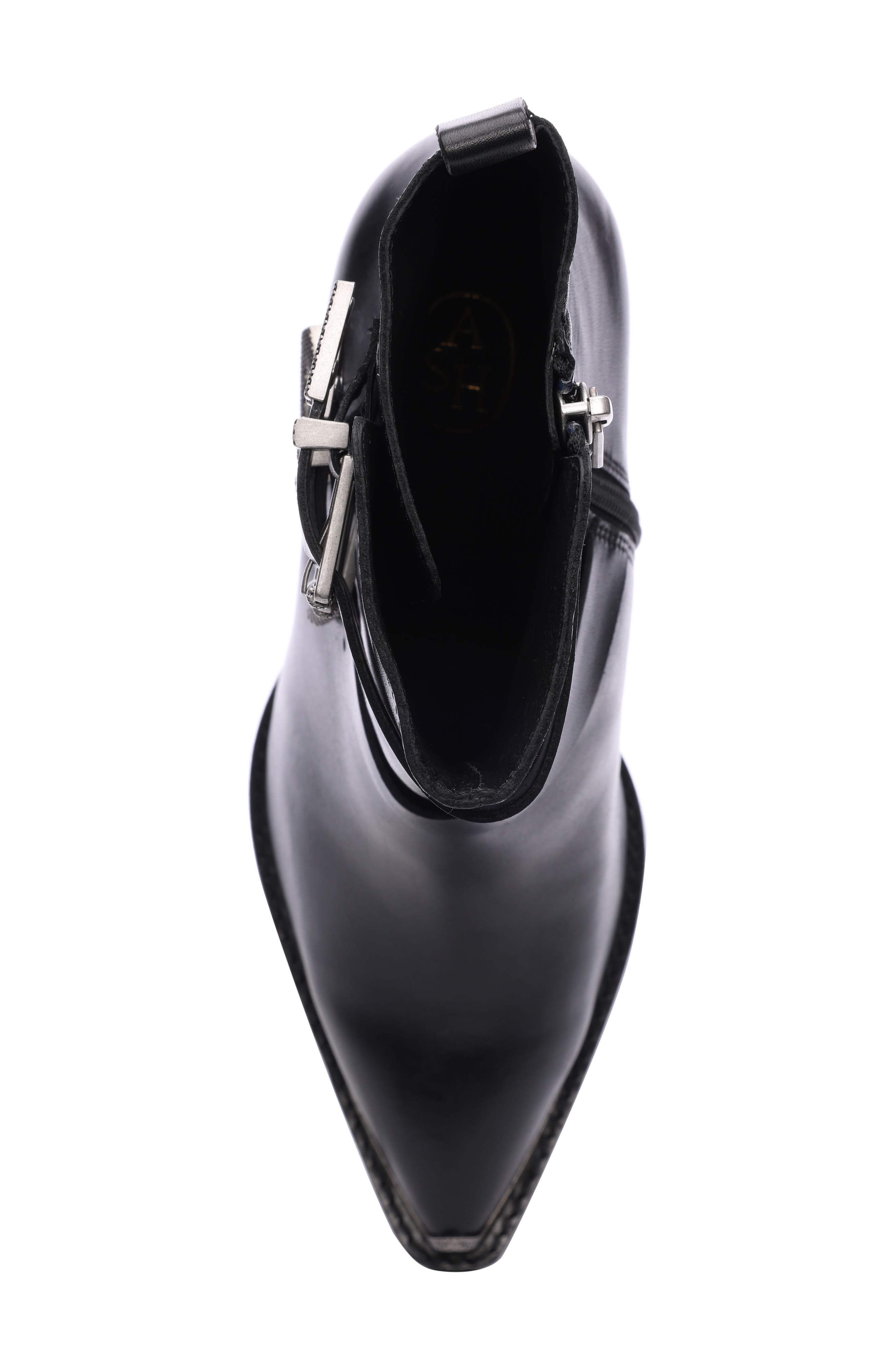 Ash Edwin Triple Buckle Zip Bootie, Alternate, color, 