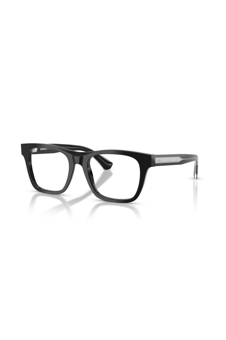 50mm Square optical glasses, Main, color, Black