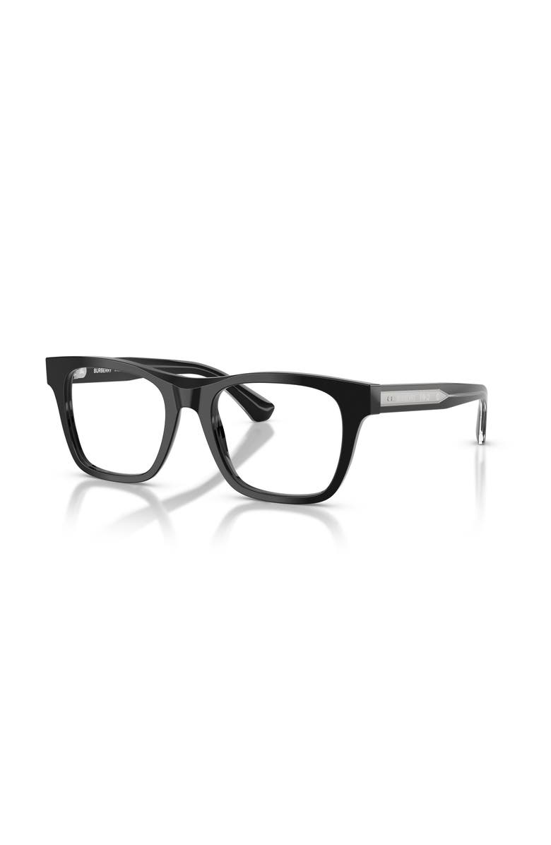Burberry 52mm Square optical glasses, Main, color, Black
