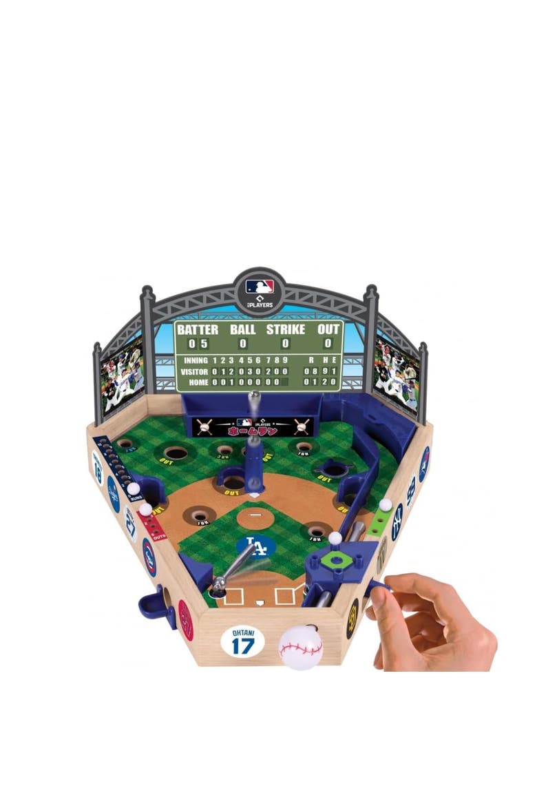 MLB Wooden Pinball Baseball Game, Alternate, color, Multicolored