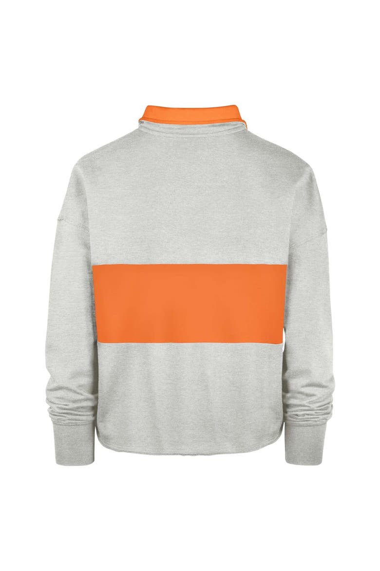 Women's '47 Heather Gray Phoenix Suns Breakthrough Remi Quarter-Zip Jacket, Alternate, color, Heather Gray