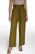 Donna Karan New York Paperbag Waist Straight Leg Pants
