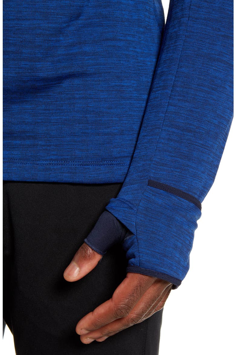 Therma Sphere Element 3.0 Half Zip Pullover, Alternate, color, OBSIDIAN/ HEATHER/ SILVER