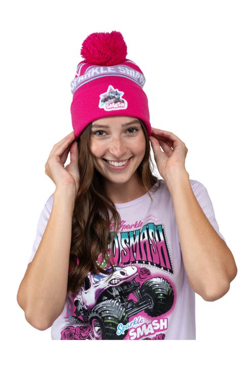Sparkle Smash Women's Knit Beanie Hat