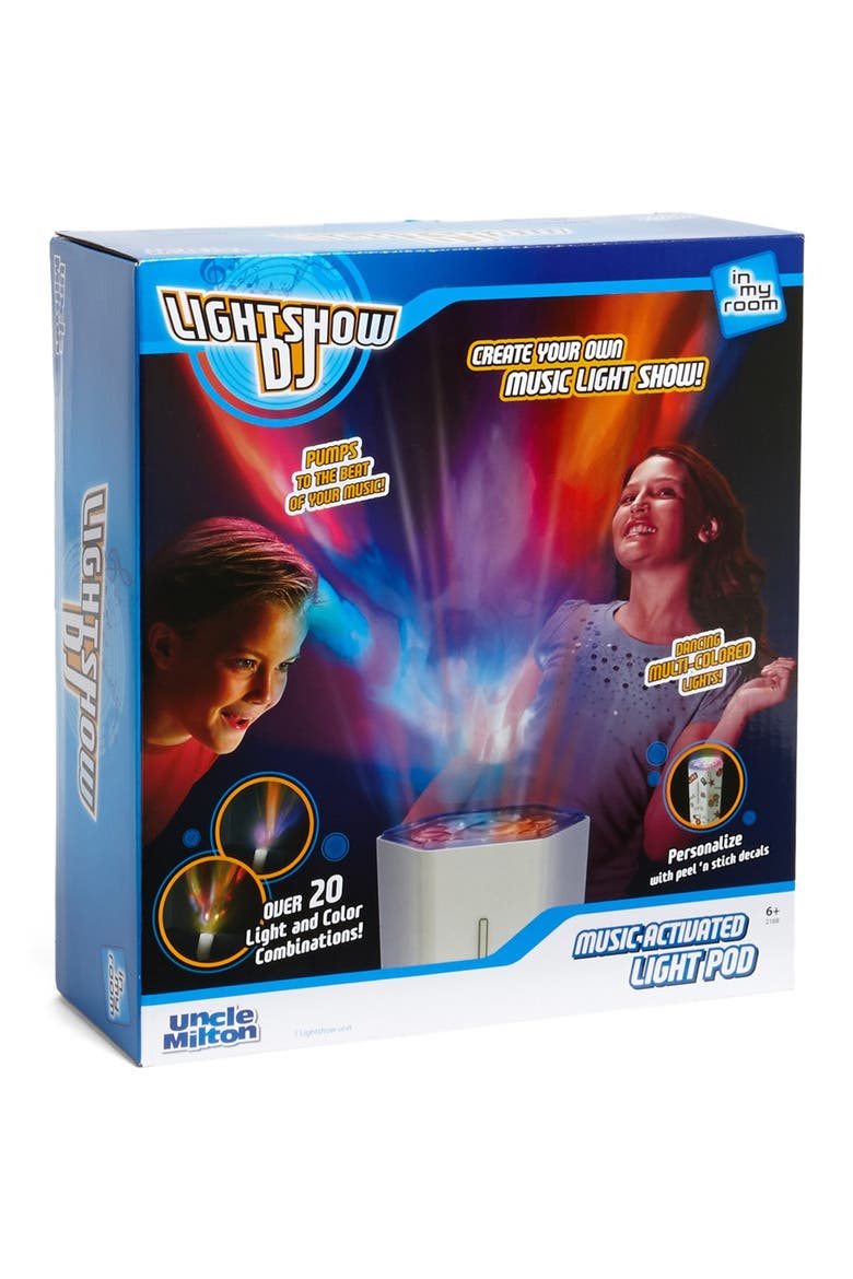 'Lightshow DJ' Music Activated Light Pod, Main, color, NONE