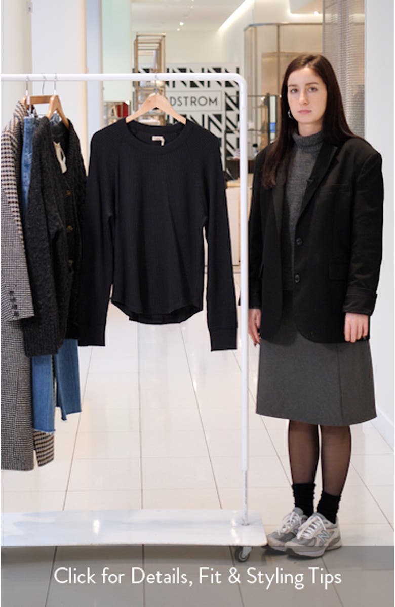 Legend<sup>™</sup> Waffle Long Sleeve Top, sales video thumbnail