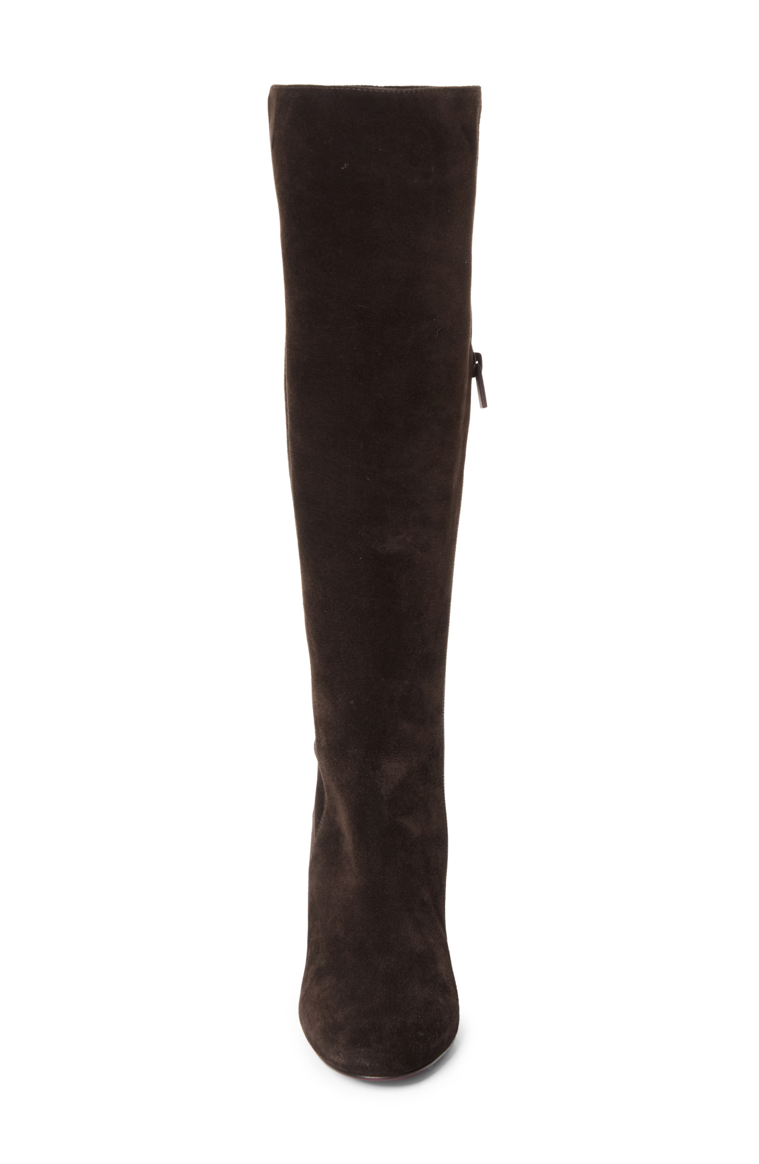Christian Louboutin Jane Knee High Boot, Alternate, color, Cafe