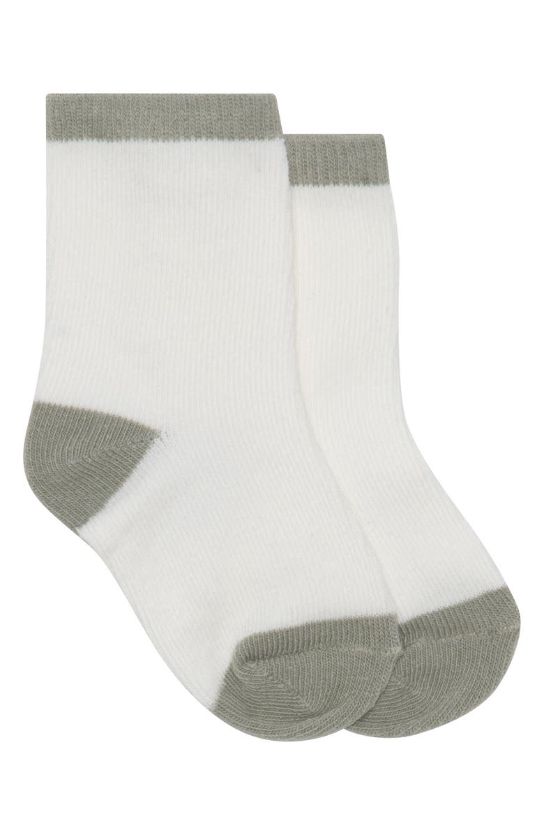 PL Baby by Petit Lem 4-Piece Stripe Gift Set, Alternate, color, Light Green Stripe