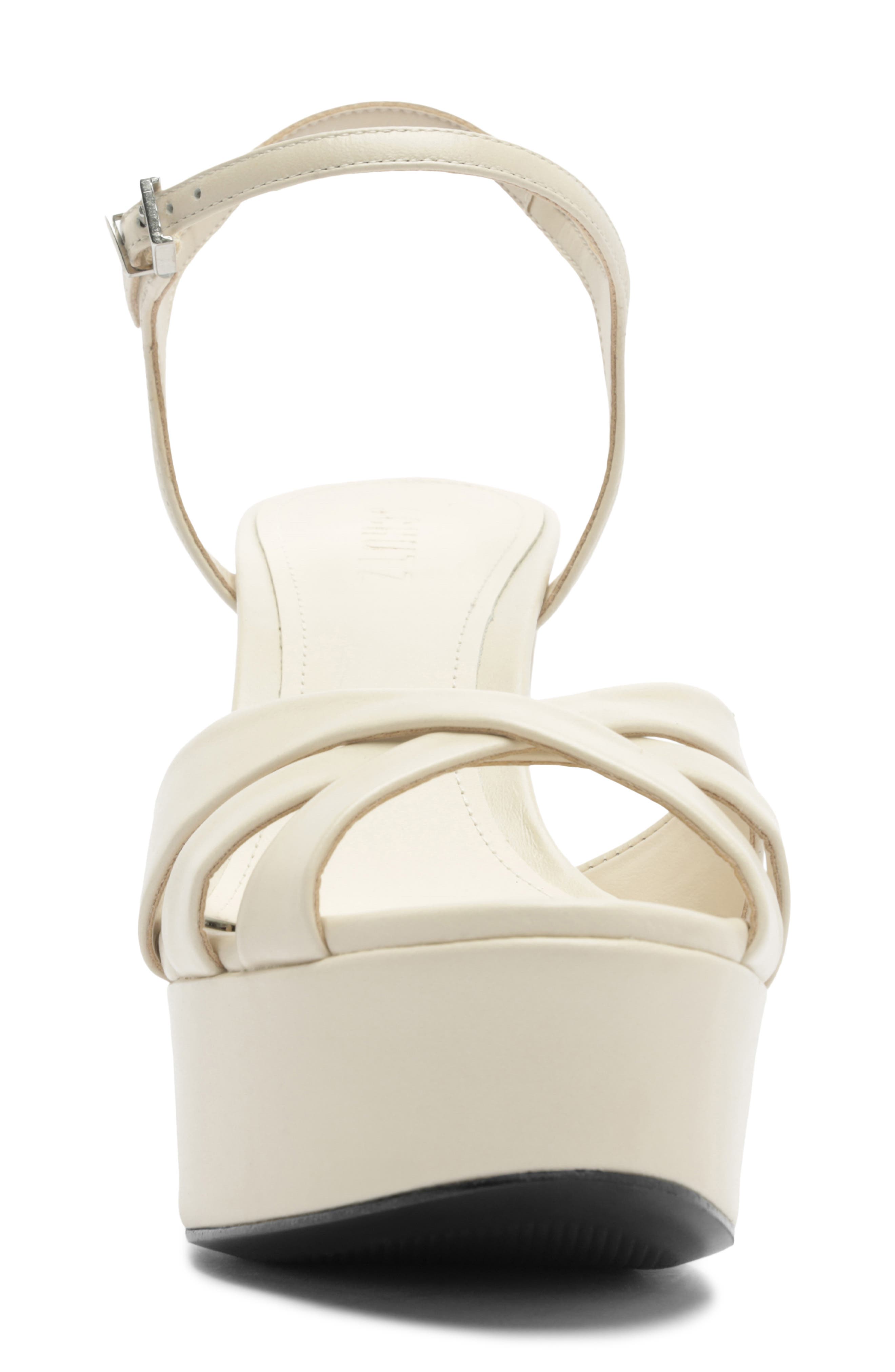 Keefa Platform Sandal, Alternate, color, SUGAR WHITE