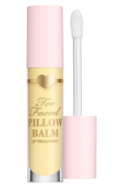 Shop Too Faced Pillow Balm Hydrating Lip Treatment In Banana Kiss