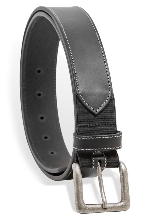 Stretch Leather Belt