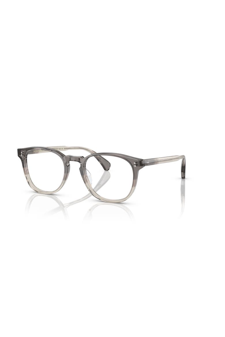 51mm Round optical glasses, Main, color, Grey