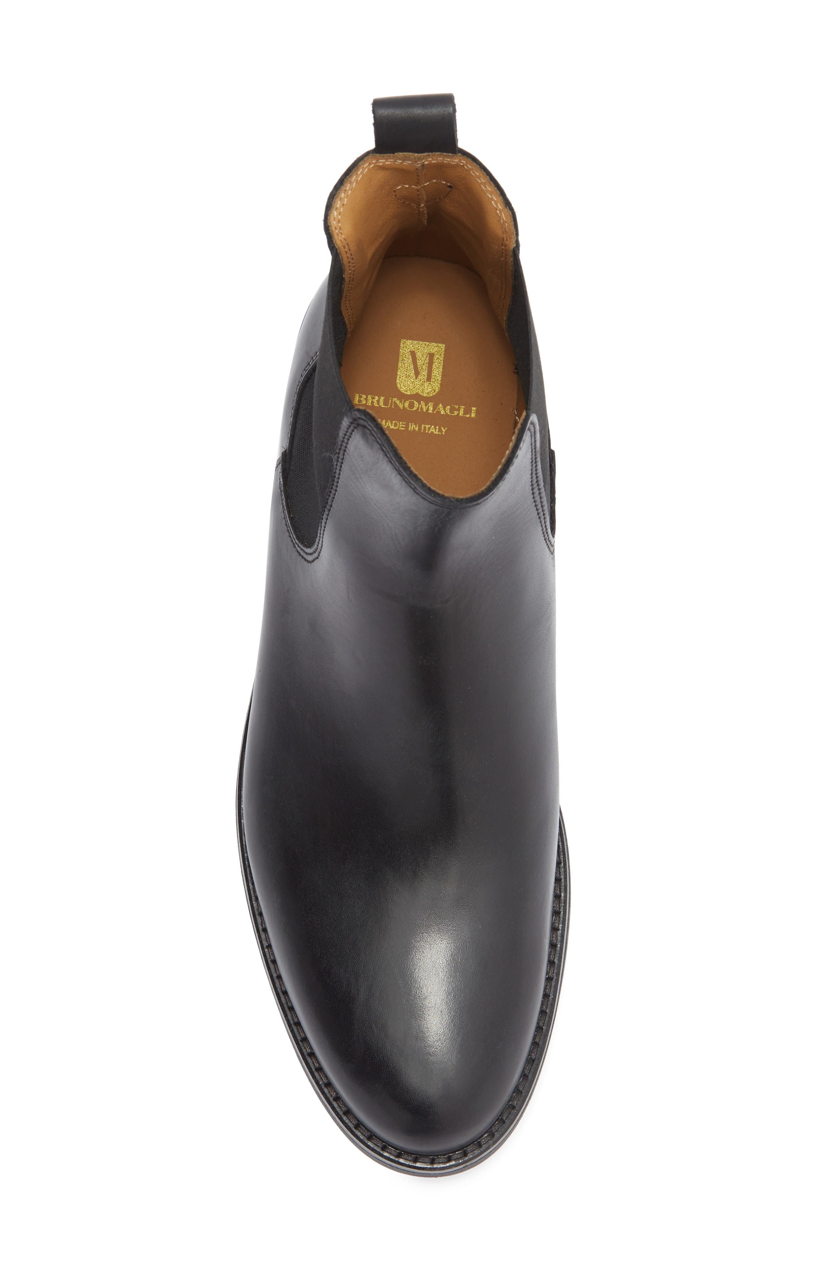 Bruno Magli Maximo Chelsea Boot, Alternate, color, Black