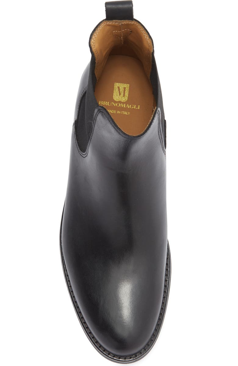 Bruno Magli Maximo Chelsea Boot, Alternate, color, Black