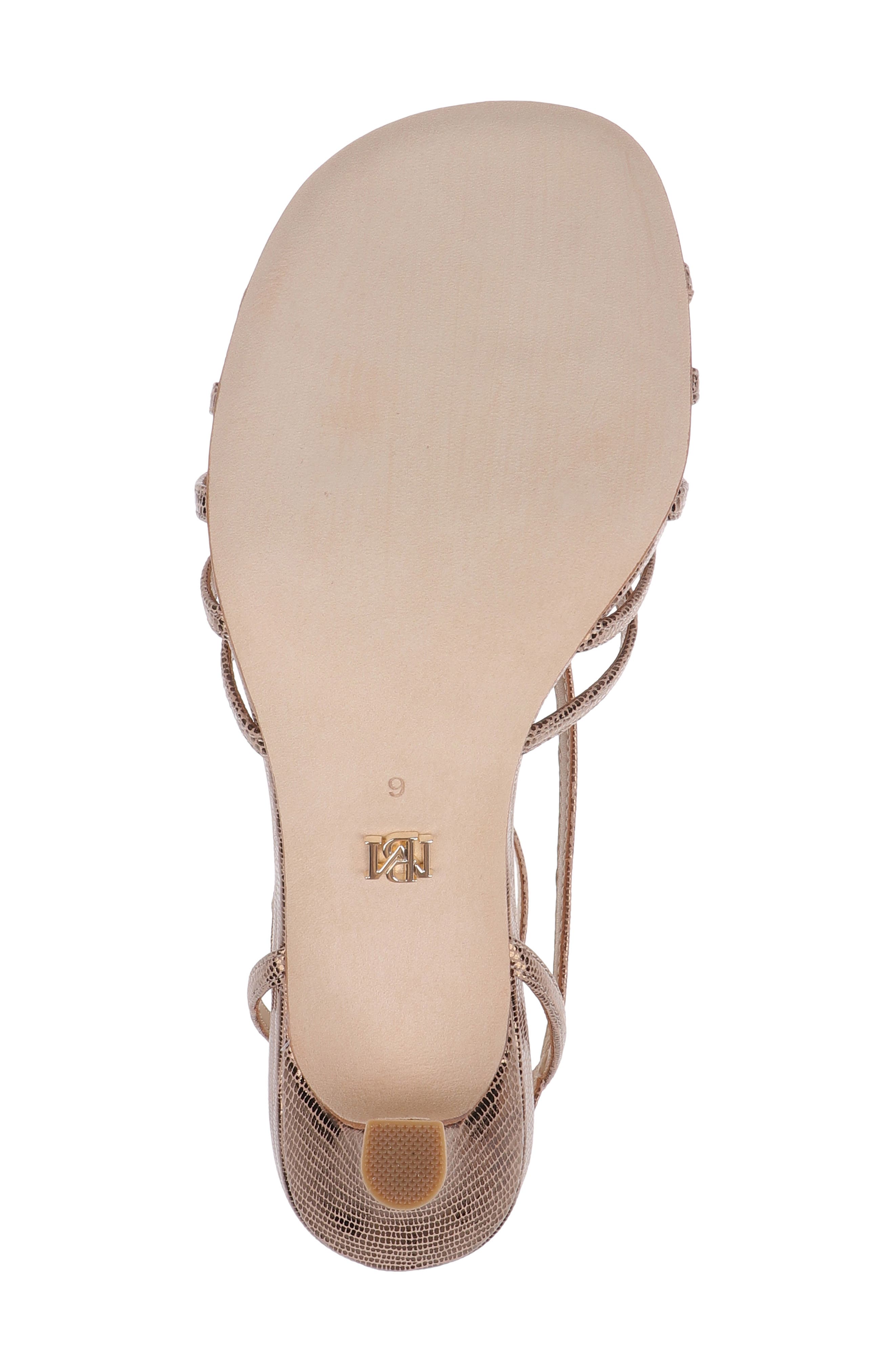 Russell II Ankle Strap Sandal, Alternate, color, BRONZE LIZARD