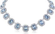 JARDIN Crystal Halo Collar Necklace
