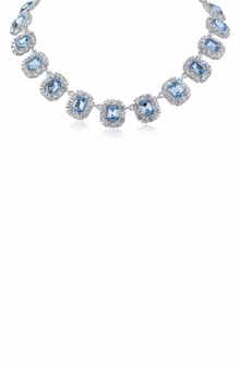 JARDIN Crystal Halo Collar Necklace