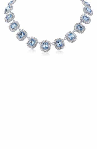 JARDIN Crystal Halo Collar Necklace