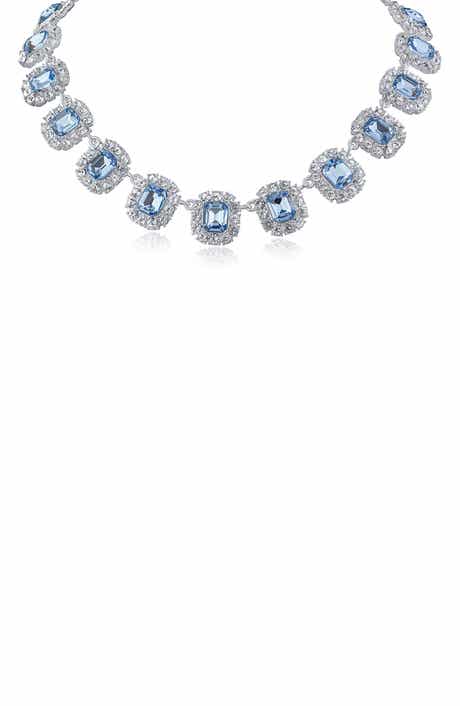JARDIN Crystal Halo Collar Necklace