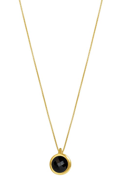 Dean Davidson Lamu Double Sided Pendant Necklace In Gold