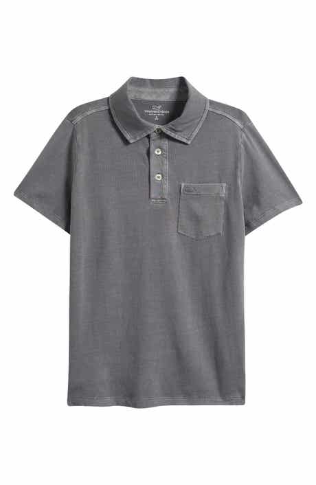 vineyard vines Kids' Exclusive Island Pocket Polo