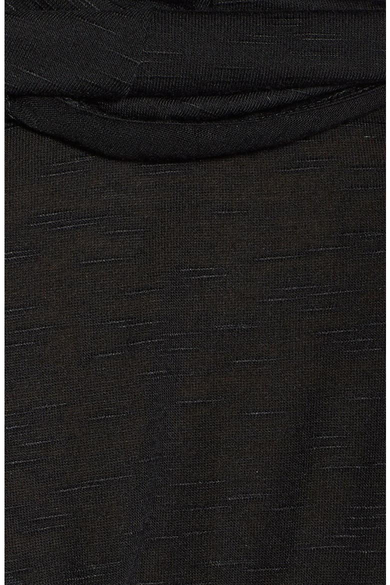 'Neo' Wraparound Cardigan, Alternate, color, BLACK