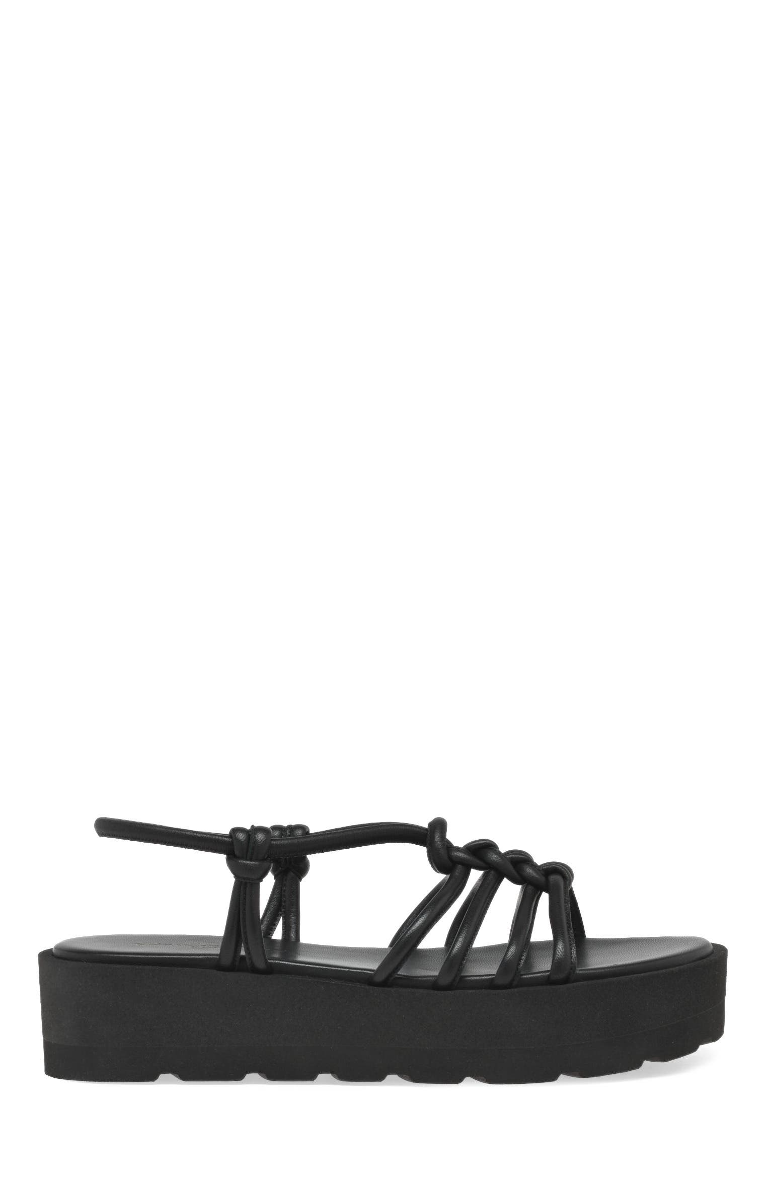 Gianvito Rossi Hebe Sandal, Main, color, Black Leather