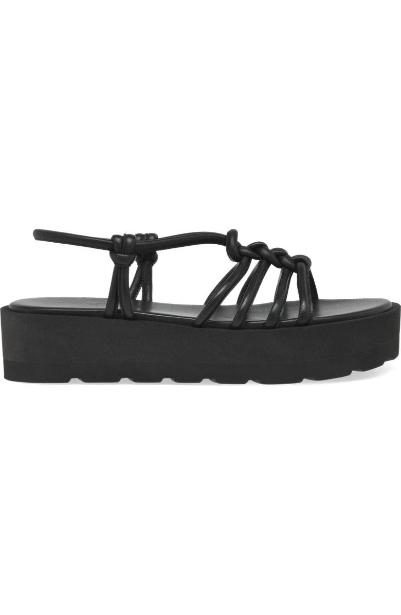 Gianvito Rossi Hebe Sandal, Main, color, Black Leather