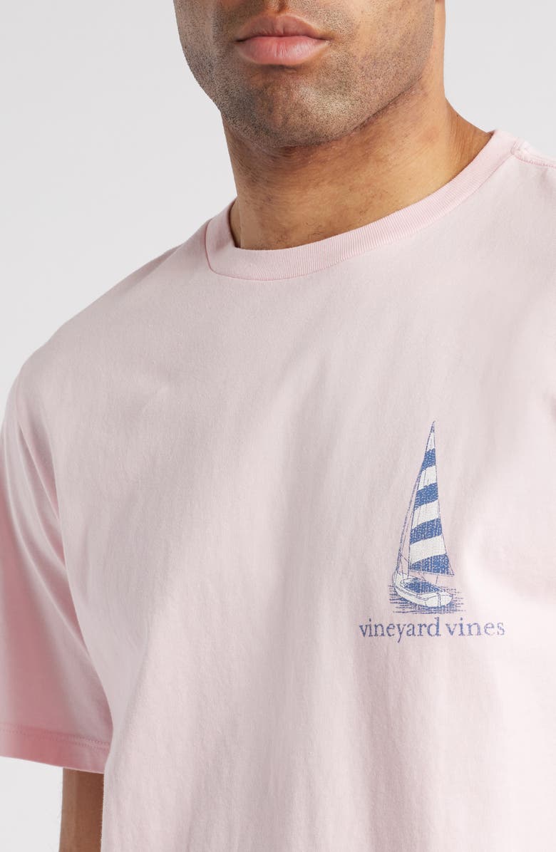 vineyard vines Sunset Sails Cotton Graphic T-Shirt, Alternate, color, 