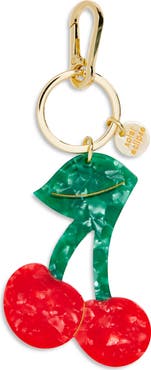 Solar Eclipse Hand Painted Cherry Key Chain Bag Charm