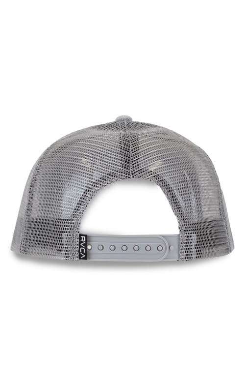 Rvca Cool Head Trucker In Gray