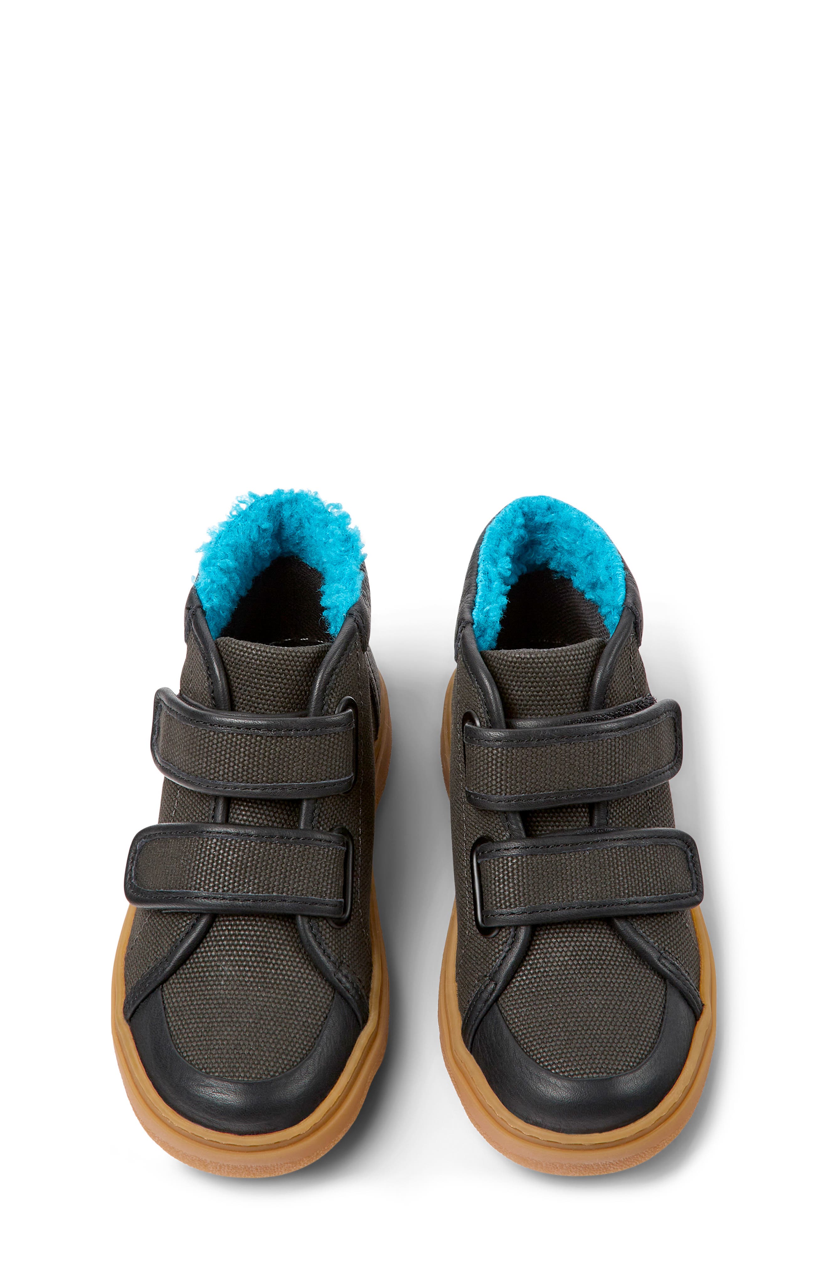 Kids' Kiddo High Top Sneaker, Alternate, color, DARK GRAY