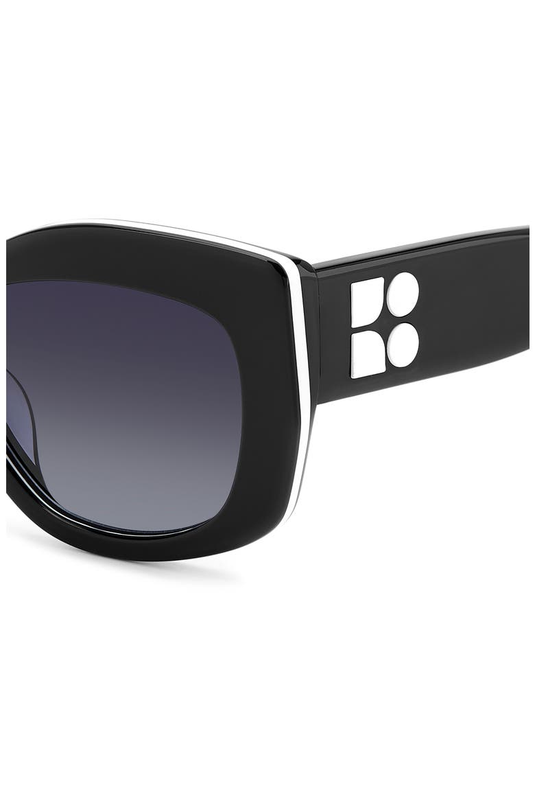 Frida 54mm Gradient Square Sunglasses, Alternate, color, 0807-9O