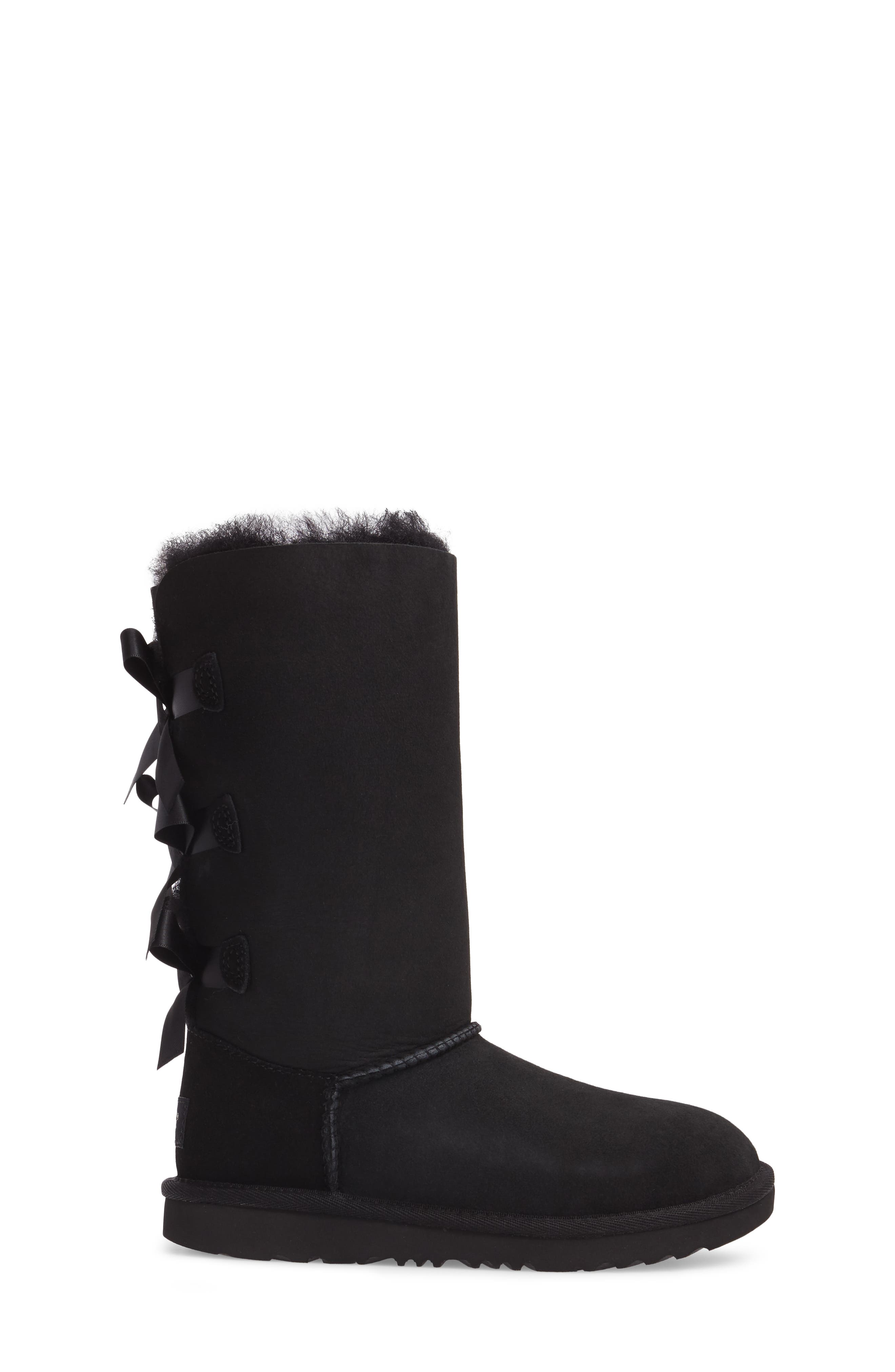 UGG<sup>®</sup> Bailey Bow Tall II Water Resistant Genuine Shearling Boot, Alternate, color, 