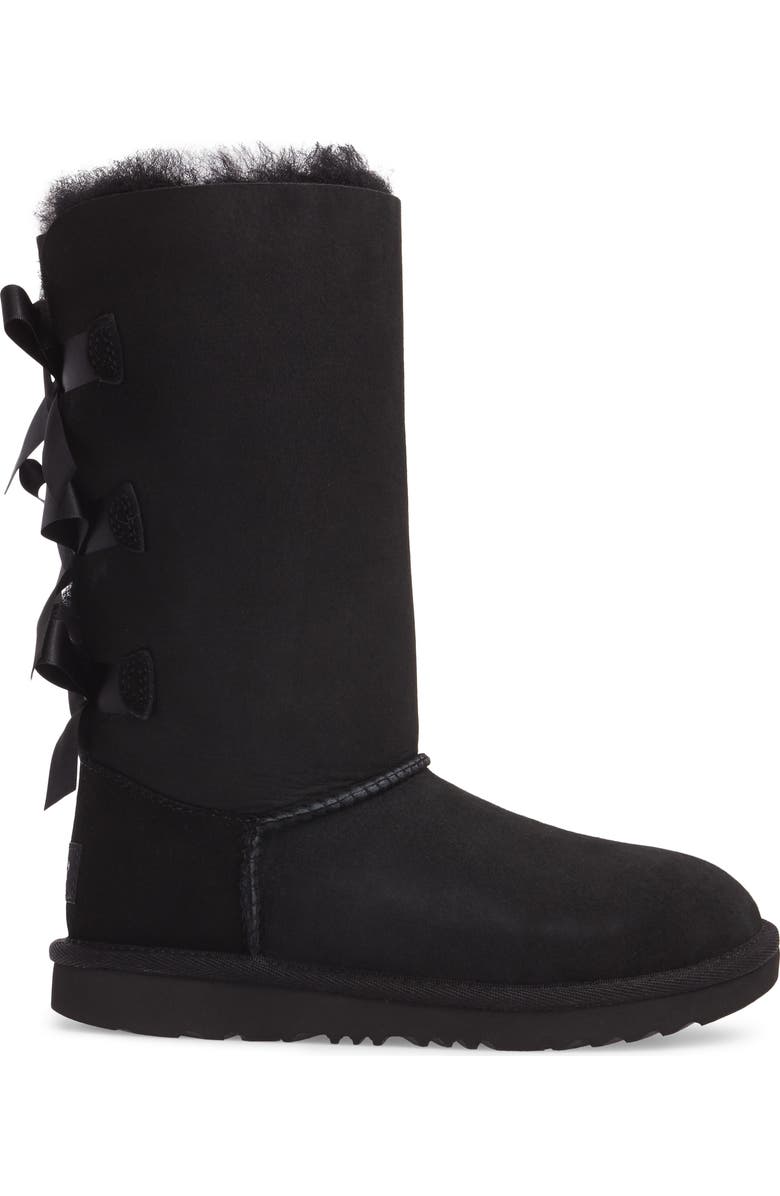 UGG<sup>®</sup> Bailey Bow Tall II Water Resistant Genuine Shearling Boot, Alternate, color,