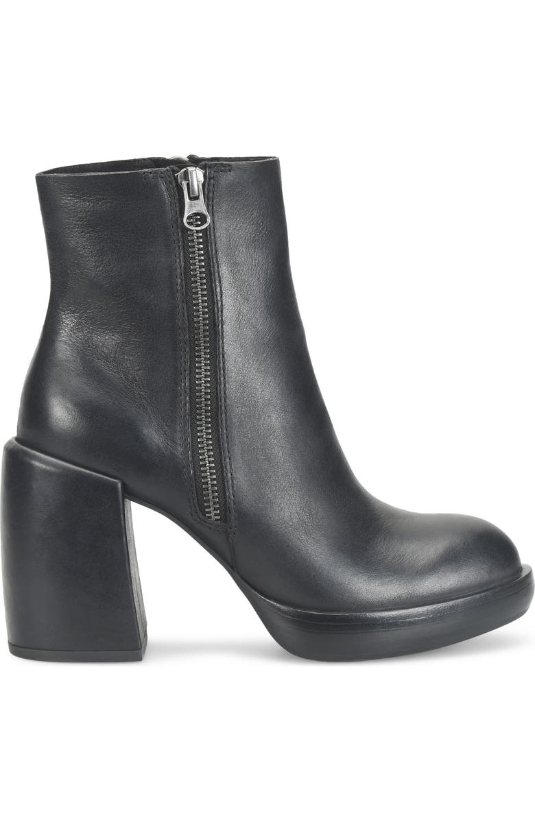 Kork-Ease<sup>®</sup> Aime Platform Bootie, Alternate, color, Black Leather