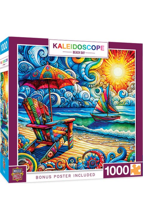 Beach Day 1000 Piece Jigsaw Puzzle