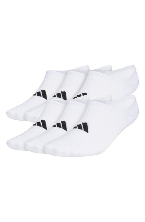 6-Pack Athletic Cushioned No-Show Socks