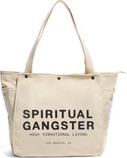 Spiritual Gangster Living Namaste Tote Bag