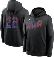 Nike Men's Nike Juan Soto Black New York Mets Player Name & Number Club Fleece Pullover Hoodie