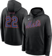 Nike Men's Nike Juan Soto Black New York Mets Player Name & Number Club Fleece Pullover Hoodie