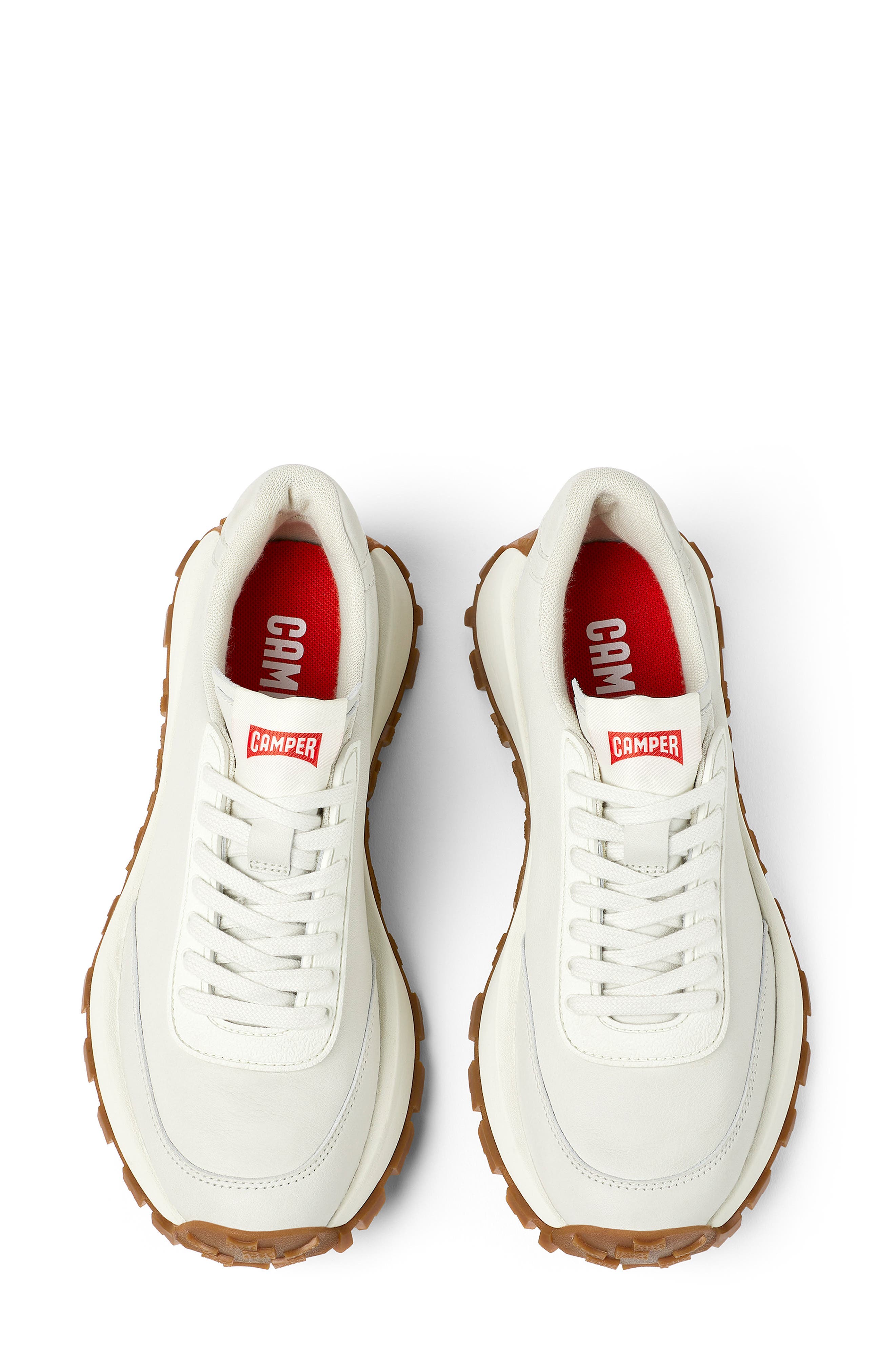 Camper Drift Trail Sneaker, Alternate, color, White Natu