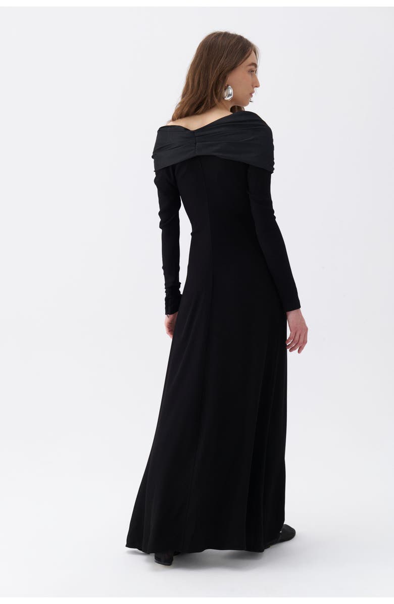 Nocturne Off the Shoulder Long Dress, Alternate, color, 