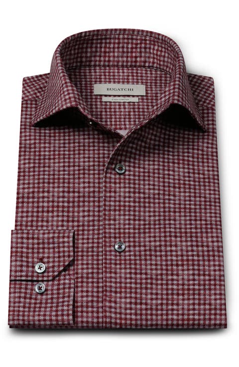 Devon OoohCotton® Grid Button-Up Shirt