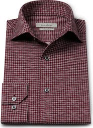 Bugatchi Devon OoohCotton® Grid Button-Up Shirt