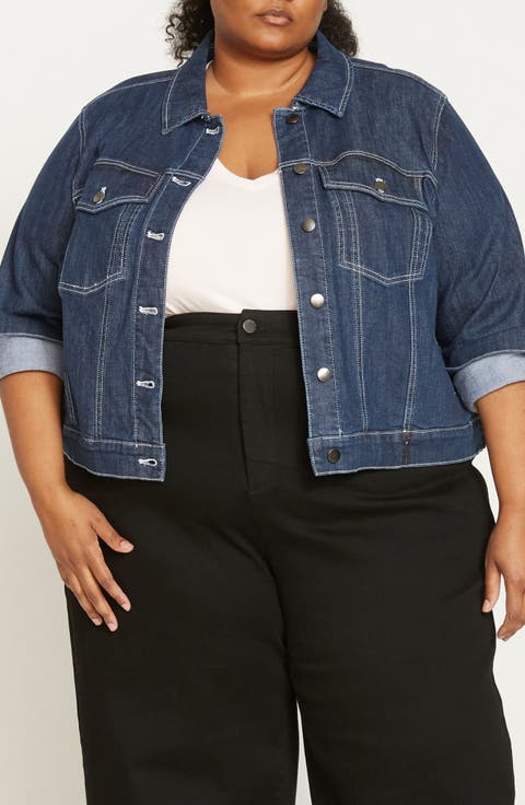 Kelsey Denim Jacket (Regular & Plus)