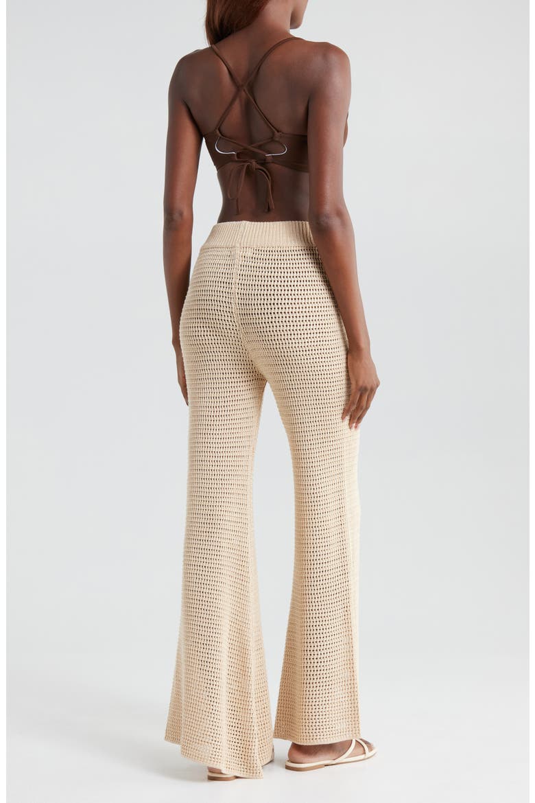 Open Knit Cover-Up Pants, Alternate, color, NATURAL