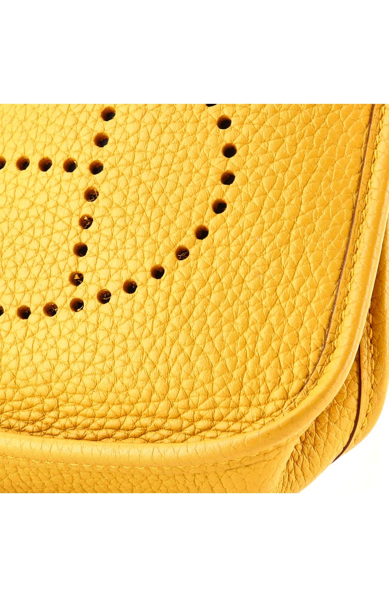 Pre-Owned Hermes Evelyne Bag Gen III Clemence TPM, Alternate, color, Jaune Ambre