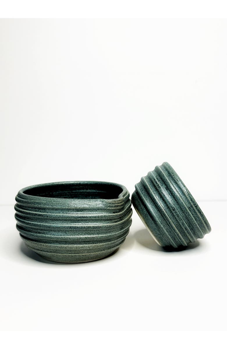 Mikkarbo Hunny Matcha Bowls - Set of 2, Main, color, Forest